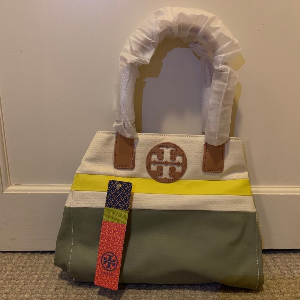 Tory Burch 21129791 Green Khaki Multi Shoulder Bag